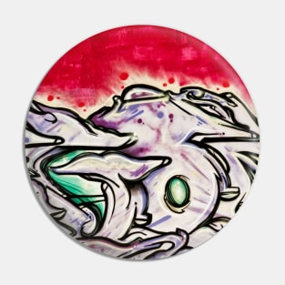 Graffiti art Pin