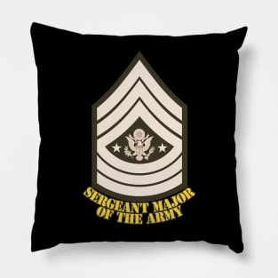 Sergeant Major of the Army Pillow