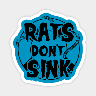 Rats Don't Sink Buoy Logo Magnet