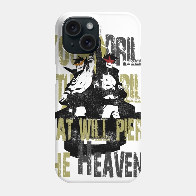 GURREN LAGANN Phone Case by raffavain