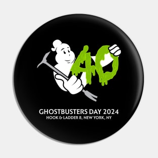 Ghostbusters Day 2024 - 40th Anniversary - Buffalo Ghostbusters (Parka Style) Pin