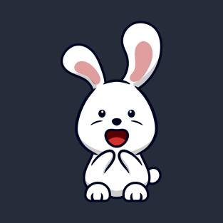cute bunny cartoon T-Shirt