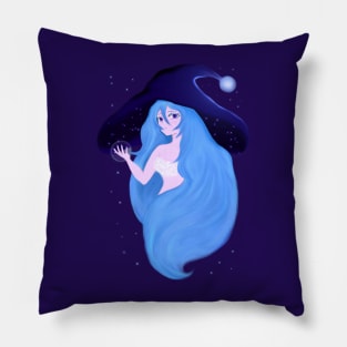 Witch anime girl Pillow