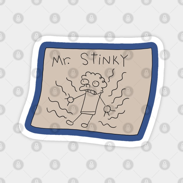Mr. Stinky Magnet by TeeAguss