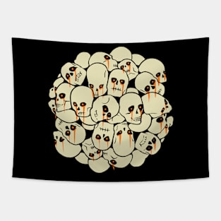 Skulls Tapestry