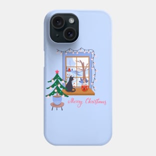 Cozy Christmas print Phone Case