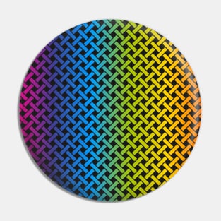 Full Spectrum Weave Pattern (Black) Pin