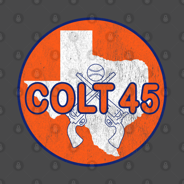 Discover Defunct - Houston Colt 45s Baseball - Texas - T-Shirt