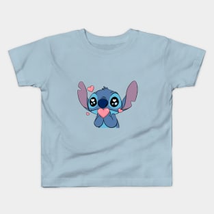 Official Disney Lilo & Stitch Gifts Girls T-Shirt Pink