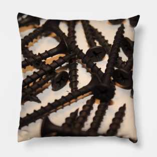 Wood Screws Pillow