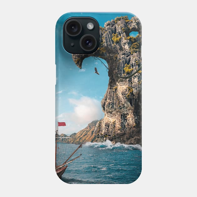 Land of Eagles Phone Case by Ergen Art