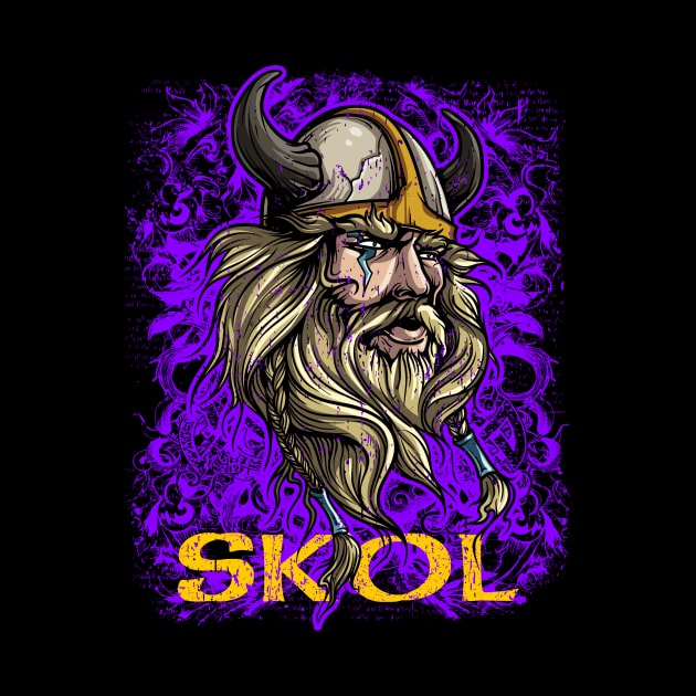 Skol Shirt Nordic Scandinavian Viking by RadStar