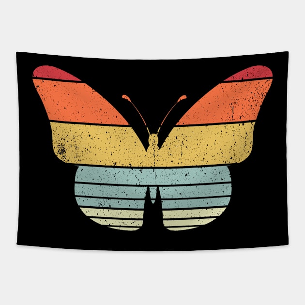 vintage butterfly Tapestry by Youssef El aroui