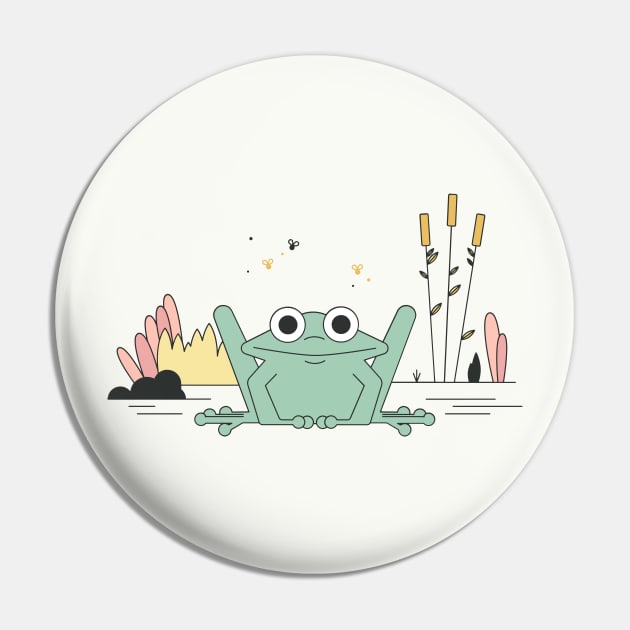 Frog Pond Pin by Alpenglow Workshop