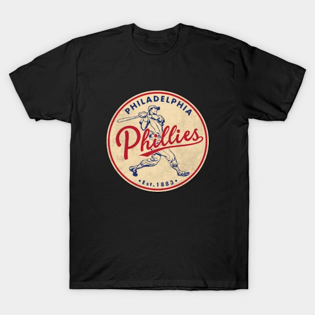 Old Style Philadelphia Phillies 1 By Buck Tee T-shirt