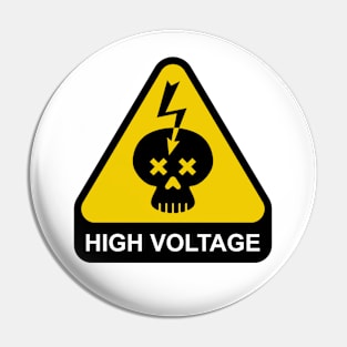 Danger High Voltage Pin