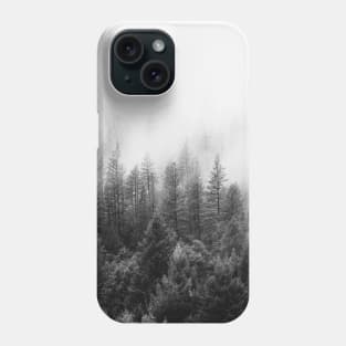 monochrome mist Phone Case