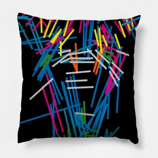 abstract art - scifi Pillow