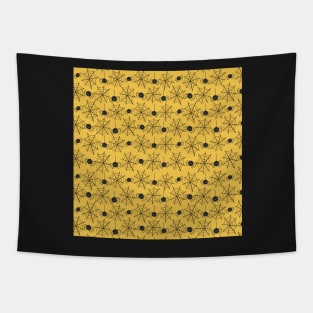 Spooky Spider Web Pattern Tapestry