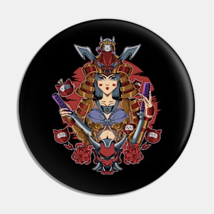 beauty samurai Pin