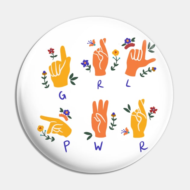 GRL PWR Pin by mckhowdesign