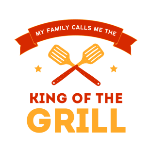 King of the grill Dad Gift T-Shirt