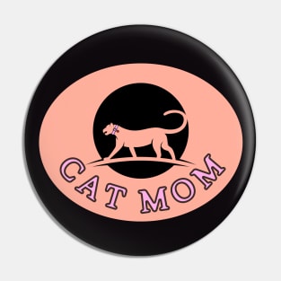 CAT MOM CAT EYE PANTHER Pin