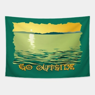 Go Outside Tapestry