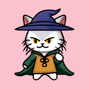 Evil Cat Wizard T-Shirt