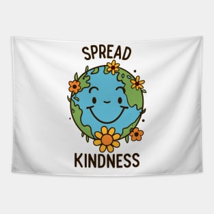 Spread Kindness, Save The Earth Tapestry