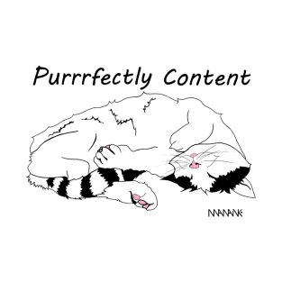 Purrrfectly Content T-Shirt