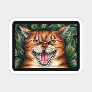 Warriors / Warrior Cats Tigerstar Drawing Magnet