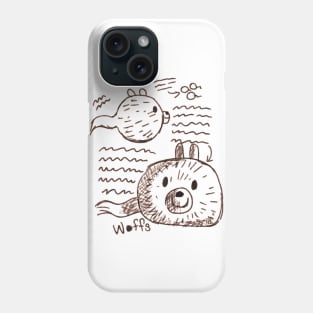 Hilda Sketchbook Woffs Phone Case