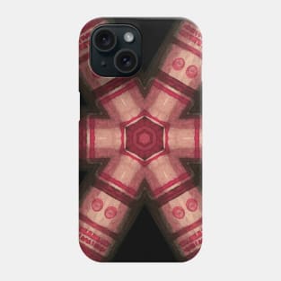 Red Books Library Snowflake Christmas Phone Case