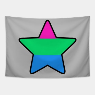 Polysexual Pride Star Tapestry