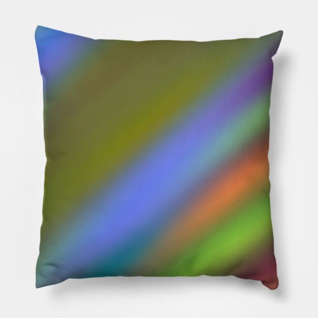 red blue green abstract texture background pattern Pillow by Artistic_st