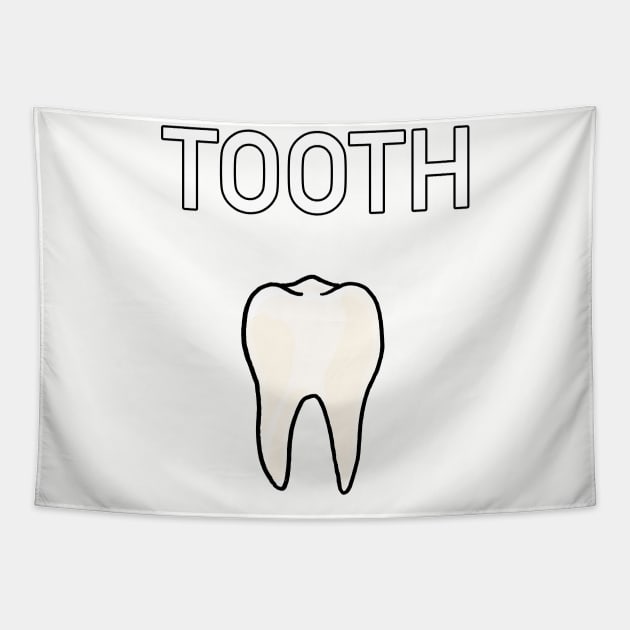 TOOTH Tapestry by Fortified_Amazement