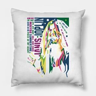 Janis Joplin new 7 Pillow