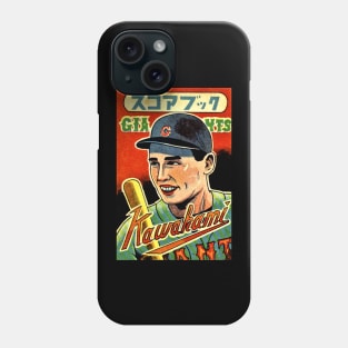 Japanese Baseball Card of Tetsuharu Kawakami Phone Case