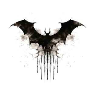 Bat Emblem - White T-Shirt