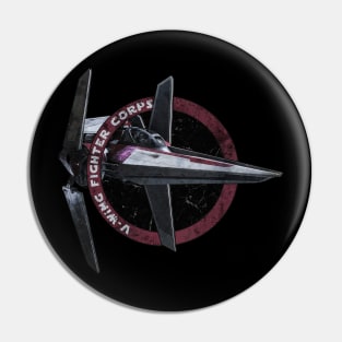 V - WING FIGHTER CORPS Pin