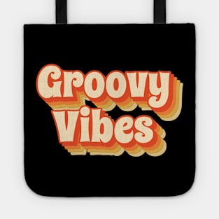 Groovy Vibes - Retro cool funny style Tote