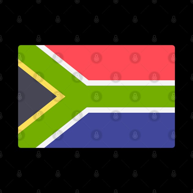 FLAG OF SOUTH AFRICA by Just Simple and Awesome