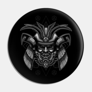 samurai mask head Pin