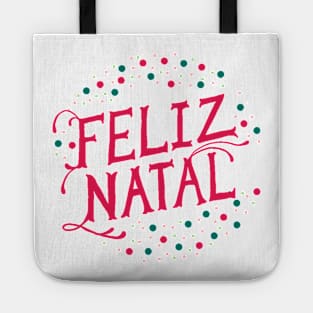 feliz natal Tote