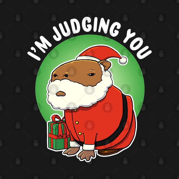 I'm Judging You Capybara Christmas by capydays