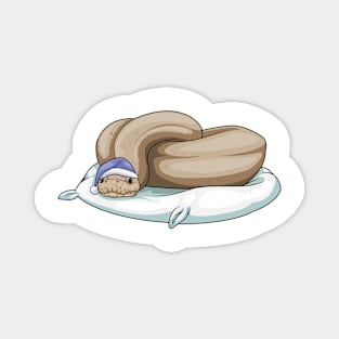 Snake Sleeping Pillow Magnet