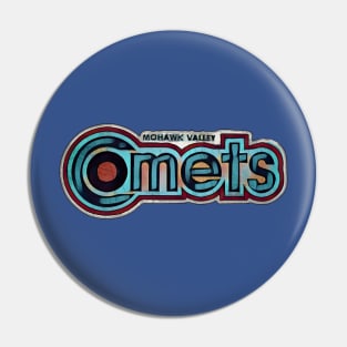 Mohawk Valley Comets Hockey Pin