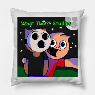 What The!?! Studios official shirt Pillow