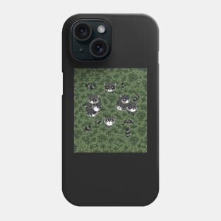 Raccoon Family in the Trees Phone Case